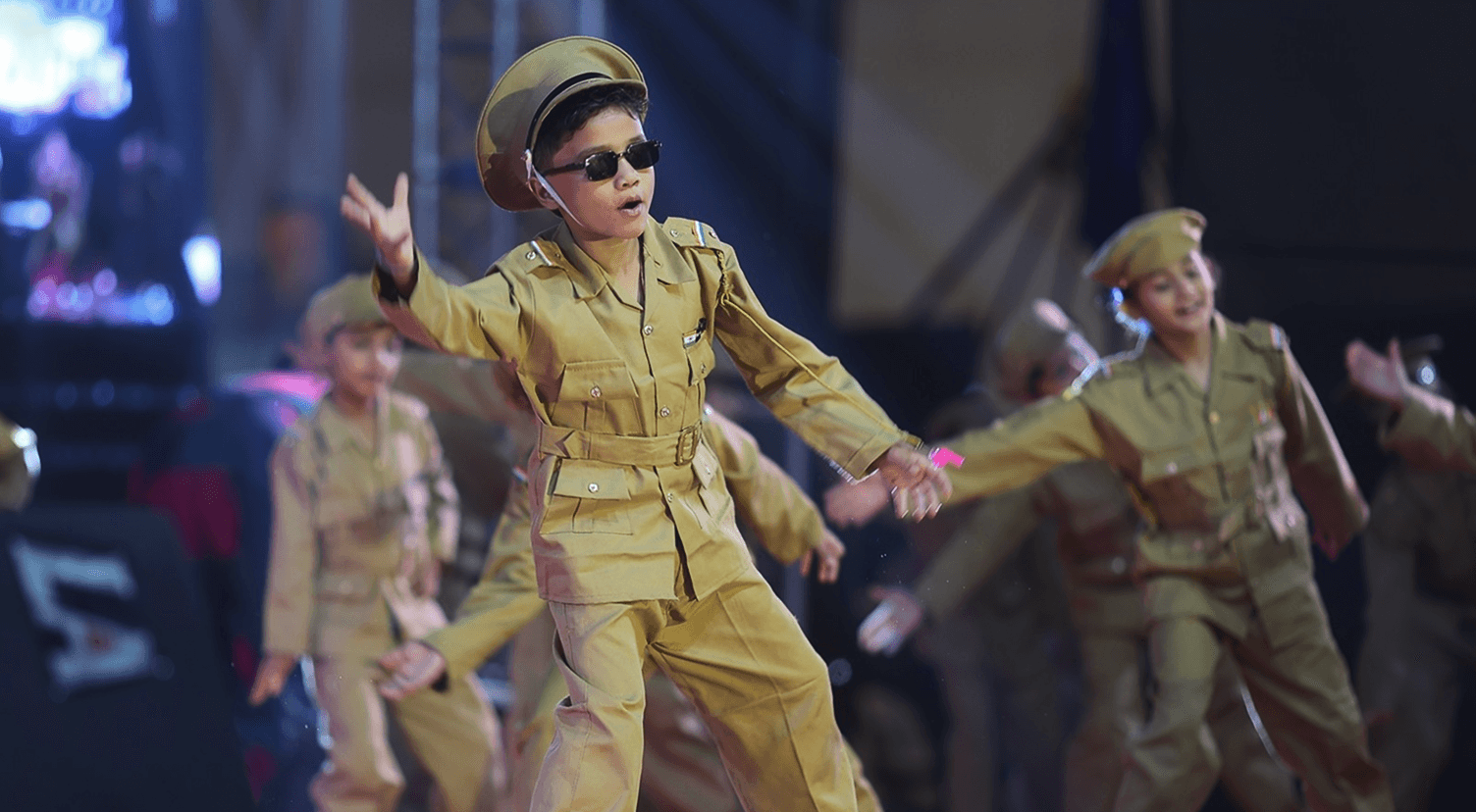 Bollywood magic by little stars.